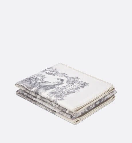 dior sauvage blanket|Toile de Jouy Sauvage Blanket Ivory and Gray Wool .